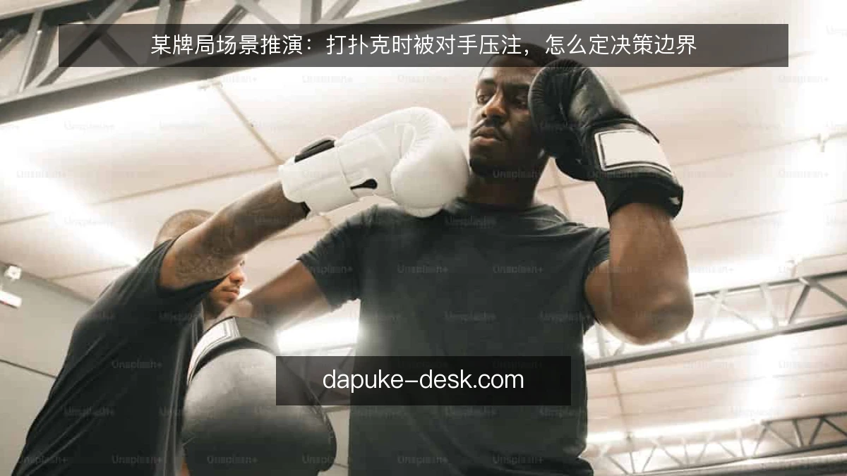 某牌局场景推演：打扑克时被对手压注，怎么定决策边界