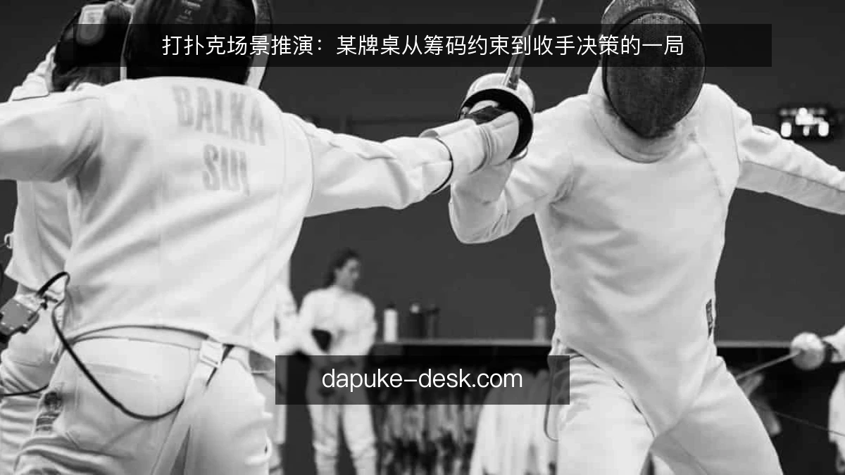 打扑克场景推演:某牌桌从筹码约束到收手决策的一局